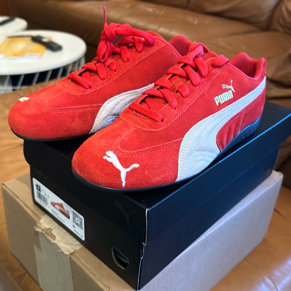 New Puma Speedcat OG sneakers, size US 8 / UK 7